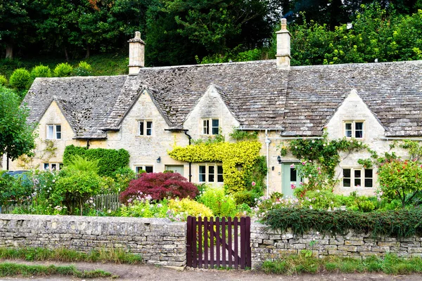 Bibury Angland Szeptember 2016 Old Style English House Cotswolds Known — Stock Fotó