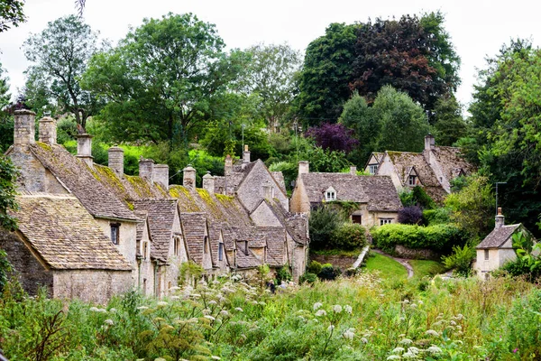 Maisons Arlington Row Dans Village Bibury Angleterre Royaume Uni — Photo