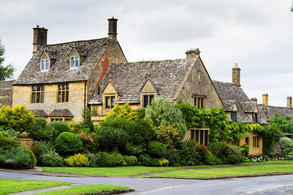 Cotswold Daki Eski Tarz Chipping Campden Şehri Olağanüstü Güzelliğin Alanı — Stok fotoğraf