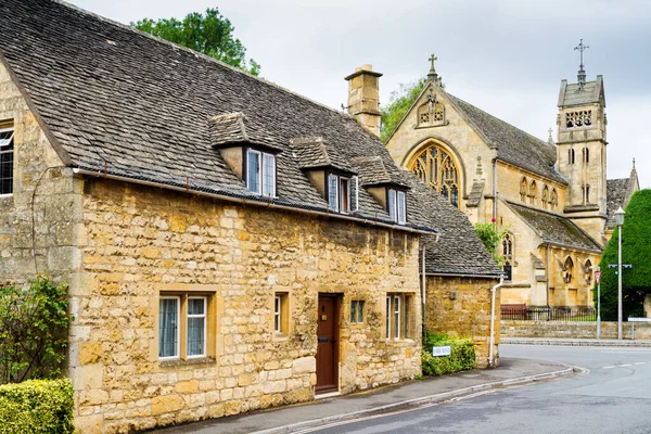 Chipping Campden Ngiltere Eylül 2016 Cotswolds Daki Eski Tarz Chipping — Stok fotoğraf