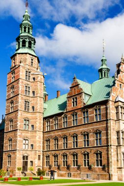 Kongens 'deki Rosenborg Kalesi' nde Rosenborg King 'in bahçesi var..