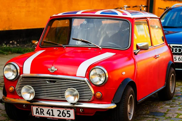 Copenhagen Denmark October 2016 Mini Morris 1300 Diparkir Jalan Kopenhagen — Stok Foto