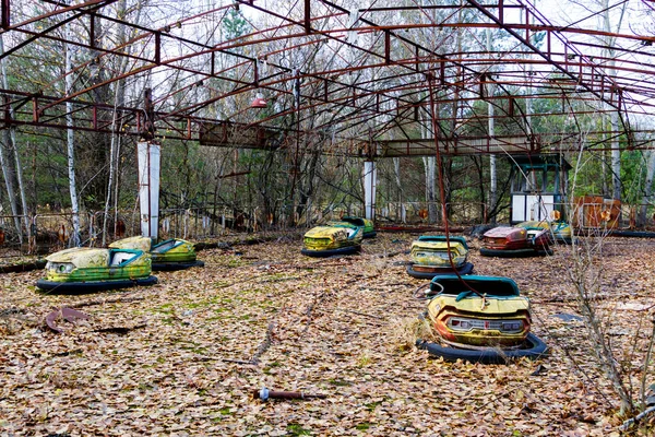 Chernobyl Ukraine Nov 2016 Parc Attractions Abandonné Pripyat Zone Aliénation — Photo