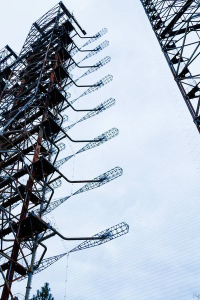 Moscow Eye Called Duga Chernobyl Old Soviet Military Radar Located — Stock Photo, Image