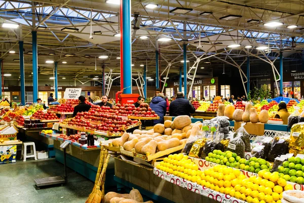 Baku Azerbaijan Novembro 2016 Local Yasil Bazar Baku Azerbaijão — Fotografia de Stock