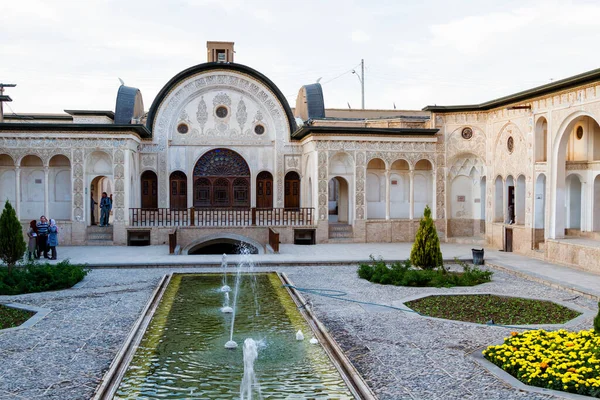 Tabatabei Történelmi Ház Kashanban Iránban — Stock Fotó
