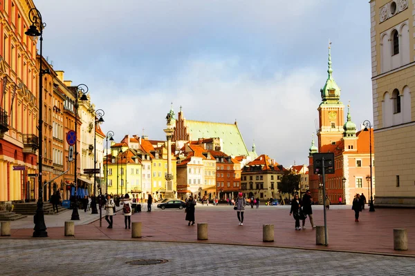 Warsaw Poland Ekim 2016 Polonya Nın Başkenti Varşova Daki Ana — Stok fotoğraf