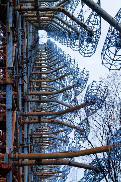 Moscow Eye Called Duga Chernobyl Old Soviet Military Radar Located — Stock Photo, Image