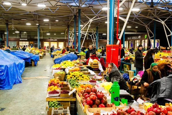 Baku Azerbaijan November 2016 Lokale Yasil Bazar Bakoe Azerbeidzjan — Stockfoto