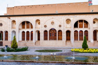 İran 'ın Kashan kentindeki Tabatabei tarihi evi
