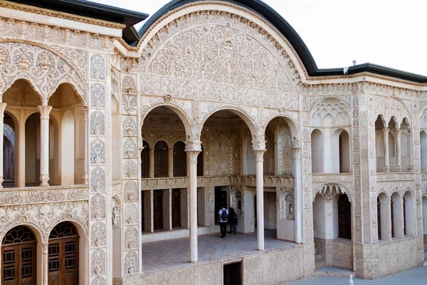 Tabatabei Történelmi Ház Kashanban Iránban — Stock Fotó