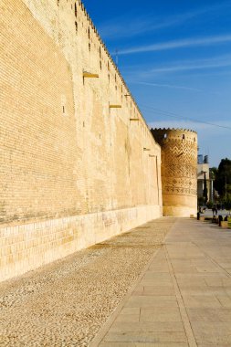 İran, Shiraz 'daki şehir duvarları