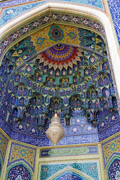 Design Géométrique Oriental Coloré Motif Couramment Rencontrés Dans Les Mosquées — Photo