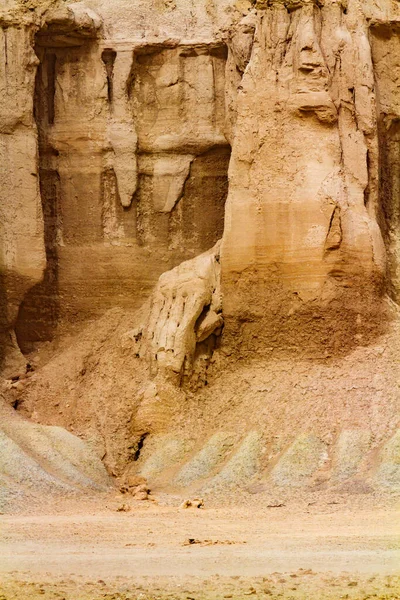 Chahkooh Stars Valley Qeshm Iran Fotografering Tagen Mild Sandstorm — Stockfoto