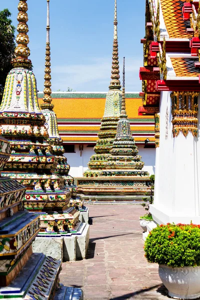 Bangkok Thailand Feb 2017 Wat Pho Known Also Temple Reclining — Stock Photo, Image