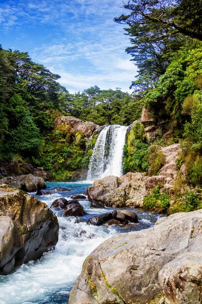 Waterval Nieuw Zeeland — Stockfoto