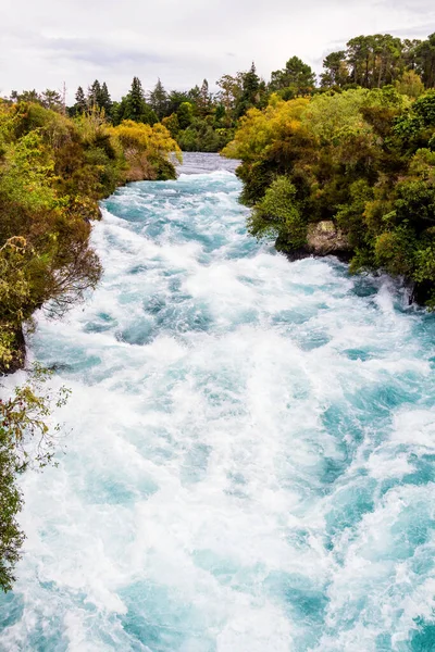Водопад Хука Недалеко Табо Новая Зеландия — стоковое фото