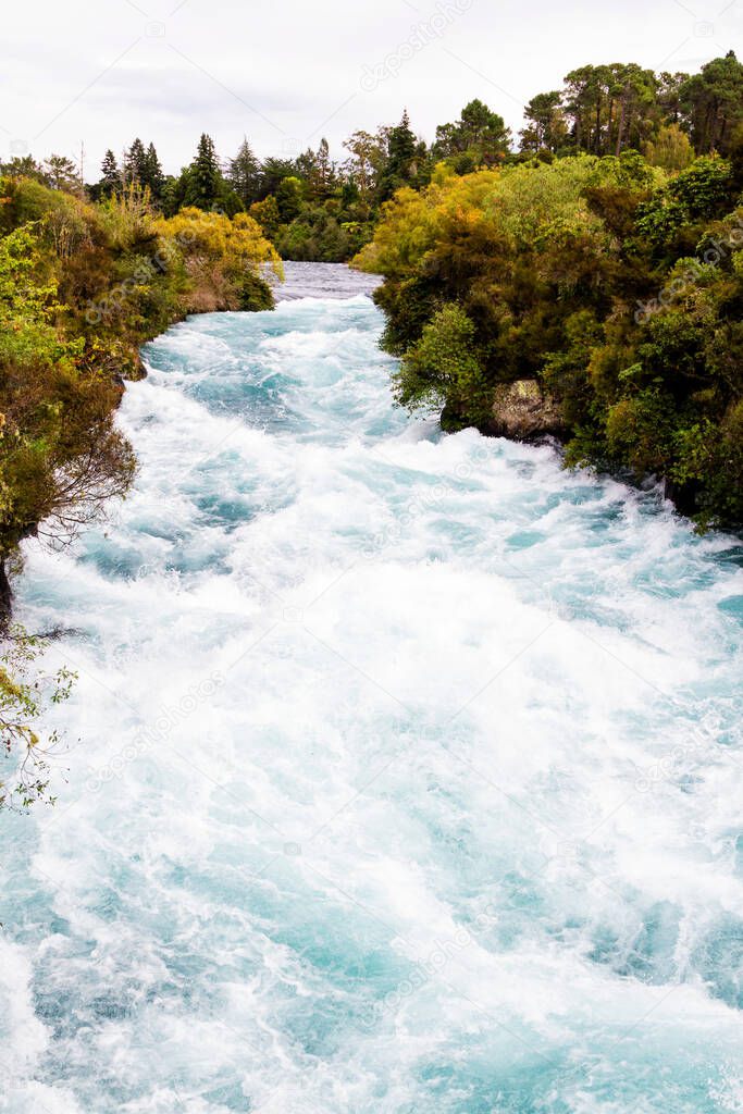 Huka Falls near Taupo, New Zealand