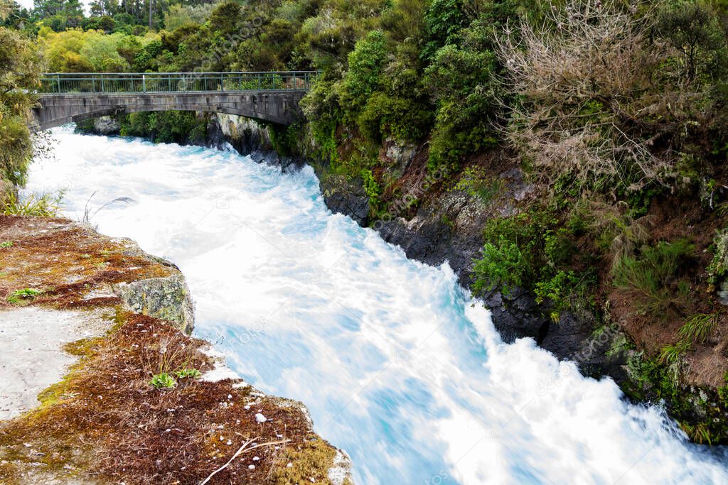 Huka Falls near Taupo, New Zealand