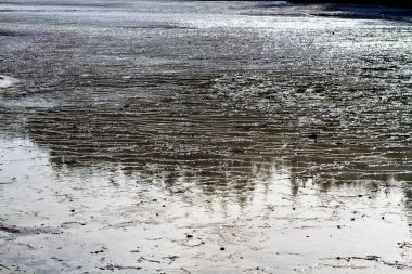 Wai-o-tapu, Jeotermal Harikalar Diyarı, Rotorua, Kuzey Adası, Yeni Zelanda 'da çamurlu, turkuaz sıcak su, havuzlar, buhar ve mağaralar.