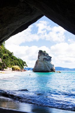 Katedral Koyu, Coromandel Yarımadası, Kuzey Adası, Yeni Zelanda