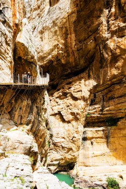 CHORRO, İspanya - 2 Mayıs 2017: 