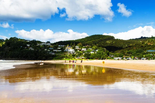 Whitianga Nouvelle Zélande Mars 2017 Vue Aérienne Une Baie Pittoresque — Photo