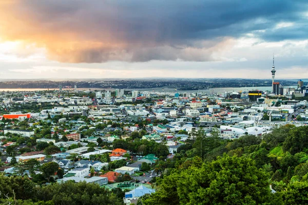 오클랜드 뉴질랜드에서 인구가 — 스톡 사진