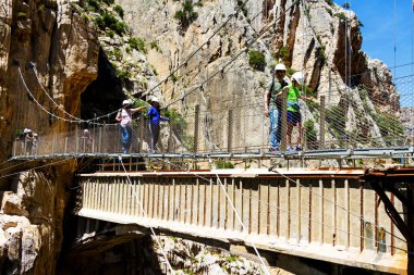 CHORRO, İspanya - 2 Mayıs 2017: 