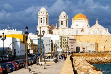 Kadim Cadiz, Endülüs, İspanya 'nın neoklasik tarzının harika katedrali