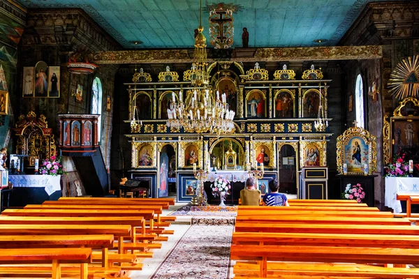 Skwirtne Polonia Agosto 2017 Iglesia Ortodoxa Este Polonia Europa —  Fotos de Stock