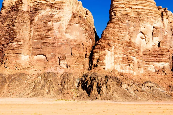 Wadi Rum Känd Som Valley Moon Jordan Mellanöstern Öknen Användes — Stockfoto