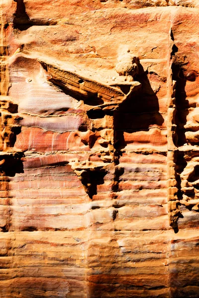 Petra Touristischer Komplex Der Antiken Stadt Beliebtes Touristenziel Und Wahrzeichen — Stockfoto