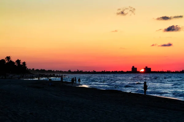 Varadero Cuba Novembre 2017 Célèbre Plage Varadero Cuba Avec Océan — Photo