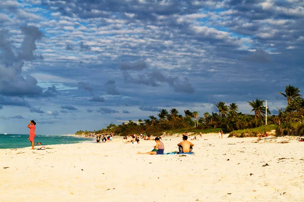 Varadero Cuba November 2017 Famous Beach Varadero Cuba Calm Turquoise — Stock Photo, Image