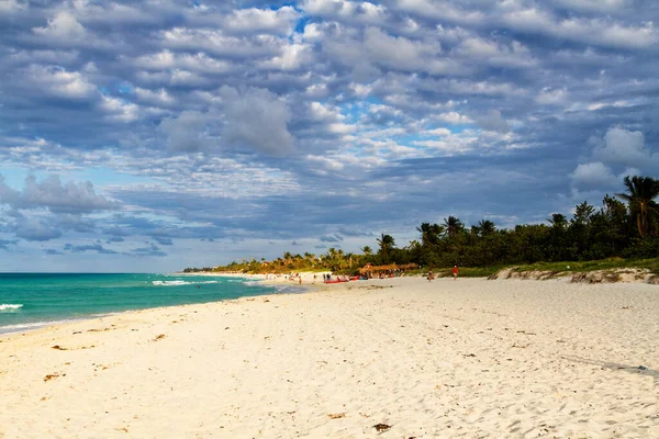 Varadero Cuba November 2017 Famous Beach Varadero Cuba Calm Turquoise — Stock Photo, Image