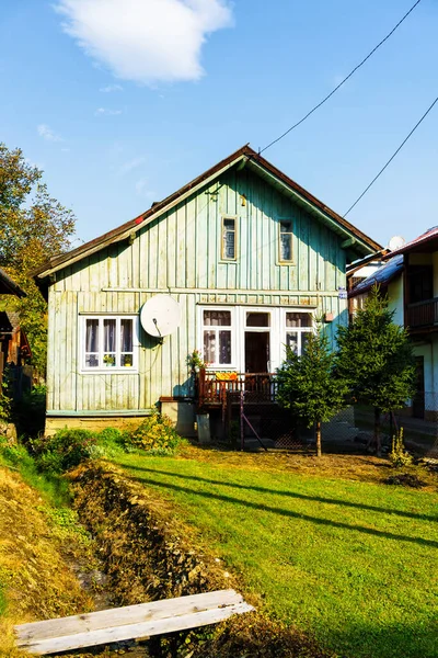 Old Vintage Wooden Traditional House Mountains Pieniny Mountains Poland — Stock Photo, Image
