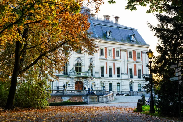 Pszczyna Polonia Octubre 2018 Castillo Ciudad Pszczyna Polonia Hermoso Castillo —  Fotos de Stock