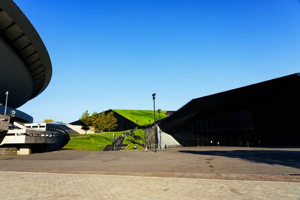 Katowice Poland Ocak 2018 Spodek Hall Arena Uluslararası Konferans Merkezi — Stok fotoğraf