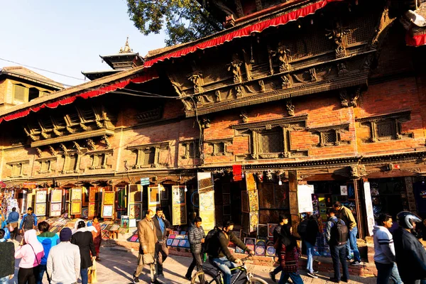 Kathmandu Nepal Nov 2018 Durbar Square Popular Tourist Destination City — Stock Photo, Image