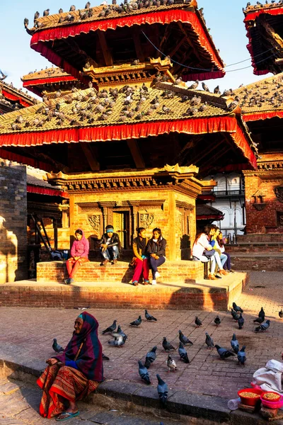 Kathmandu Nepal Nov 2018 Durbar Square Popular Tourist Destination City — Stock Photo, Image