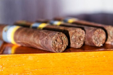 Küba puroları. Küba 'daki tüm puro üretimi Küba hükümeti tarafından kontrol ediliyor ve her bir marka Küba' daki farklı fabrikalarda kullanılabilir..