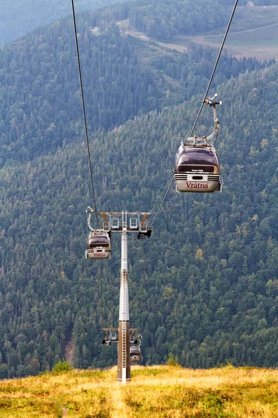 Vratna Slovaquie Septembre 2018 Téléski Vratna Mala Fatra Mountain Range — Photo