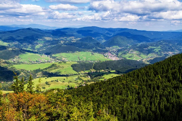 Schöne Berglandschaft Vom Kleinen Rozsutec Nationalpark Mala Fatra Terchova Der — Stockfoto