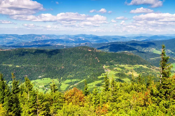 Piękne Górskie Krajobrazy Małej Rozsutec Parku Narodowym Mała Fatra Terchova — Zdjęcie stockowe