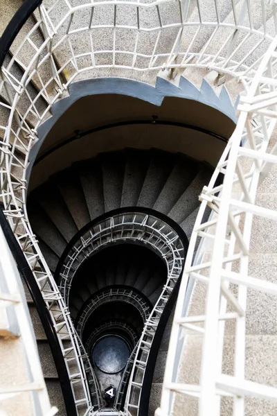 Prague Czech Republic Aug 2018 Bulb Shaped Cubism Style Stairs — Stock Photo, Image