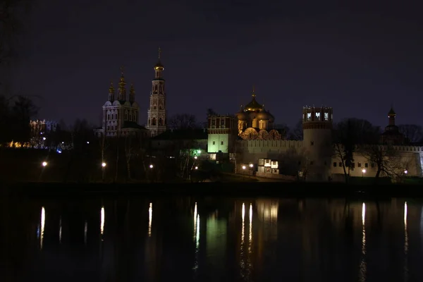 Novodevichy Kolostor Moszkvában Oroszországban — Stock Fotó