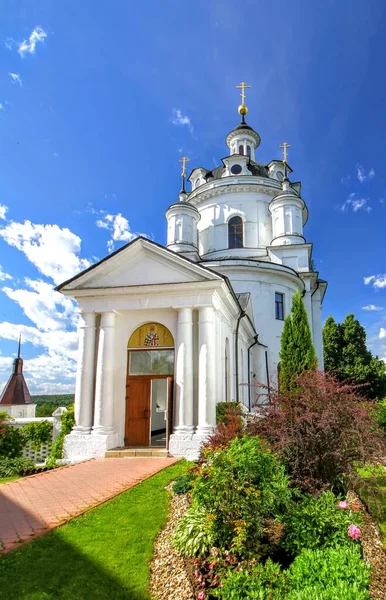 Sint Nicolaas Kathedraal Het Chernoostrovsky Klooster Maloyaroslavets Regio Kaluga Rusland — Stockfoto