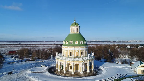 Szűz Mária Születésének Temploma Podmolkovóban Szerpuhov Moszkva Régió Oroszország — Stock Fotó
