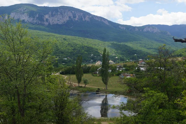 Paisaje Verano Parte Montañosa Península Crimea — Foto de Stock